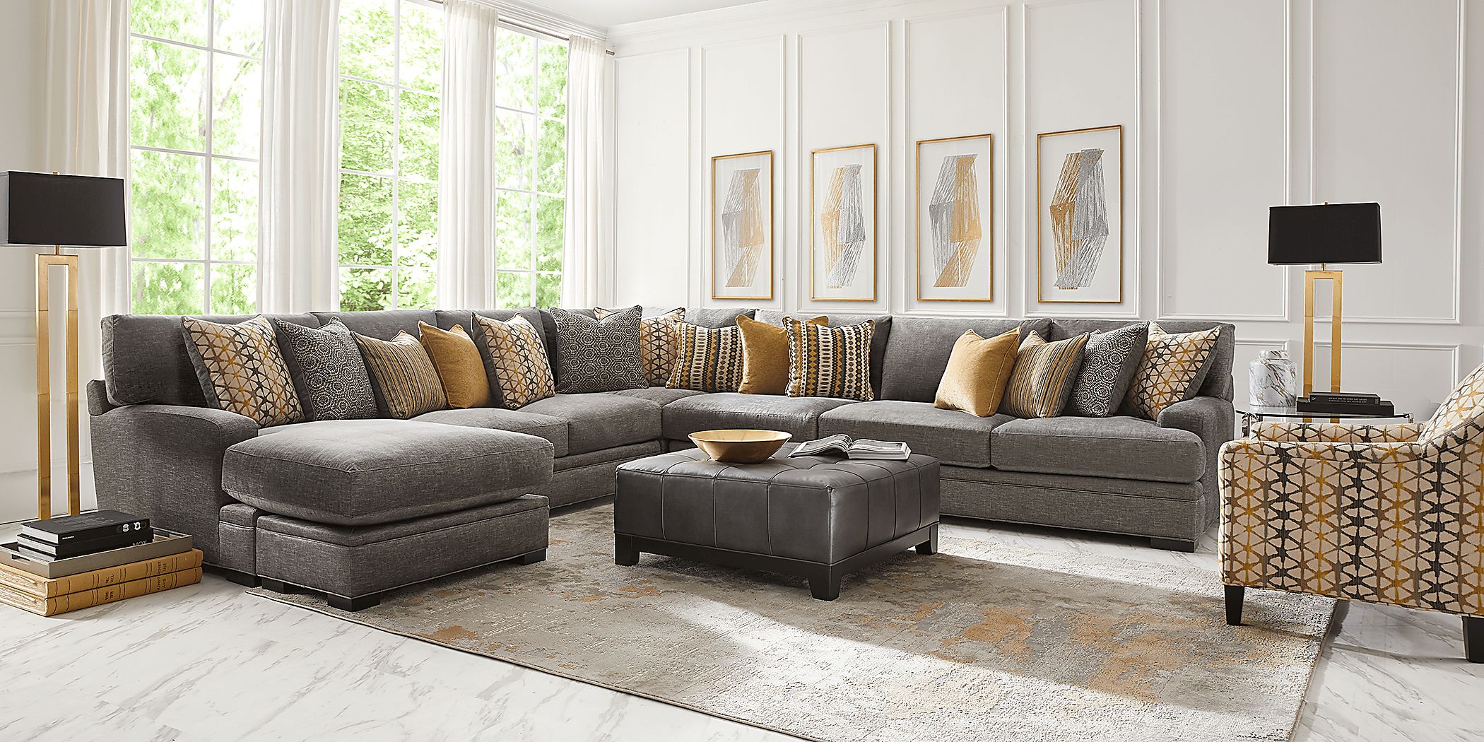 Chaise Left Arm Sofa Sectional