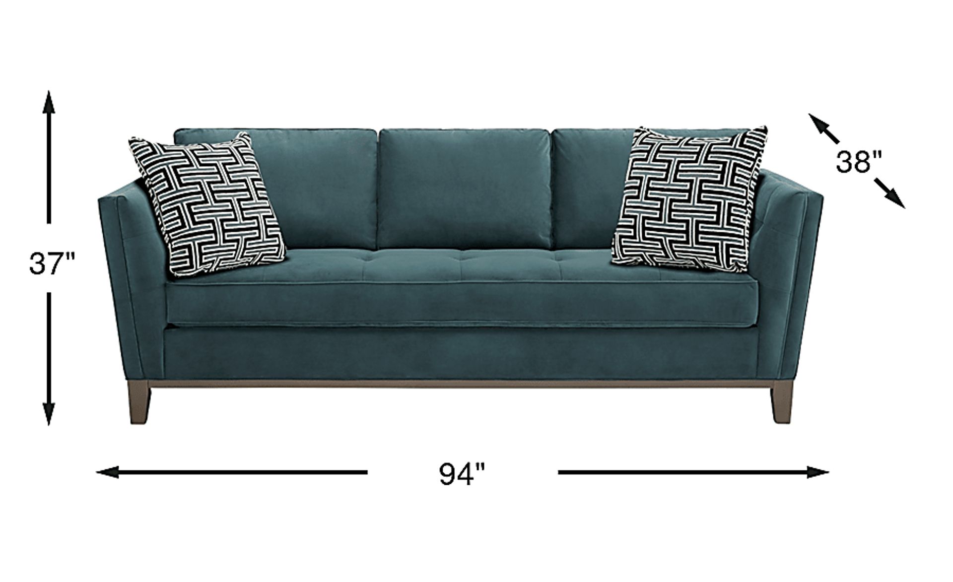 Dimension Image. Please refer to the Dimension Tab on this page for dimension details.