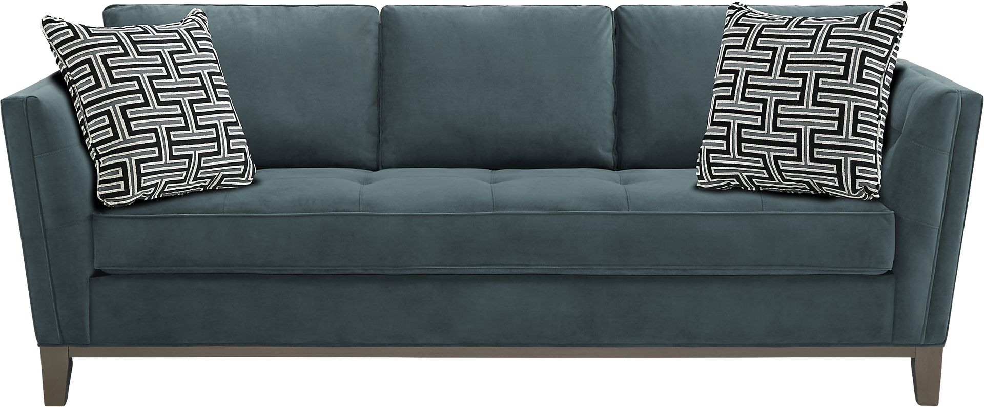 Cindy Crawford Home Park Boulevard Evergreen Plush Gel Foam Sleeper - Image 1