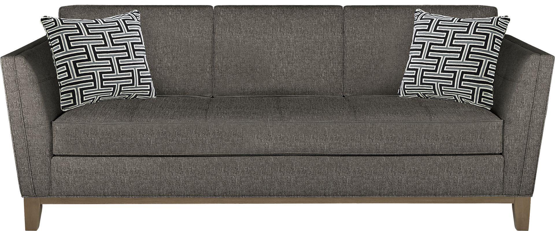 Cindy Crawford Home Park Boulevard Graphite Textured Sleeper - Image 1