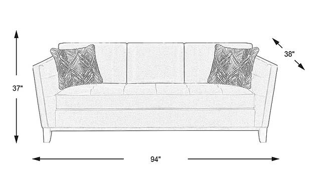 Dimension Image. Please refer to the Dimension Tab on this page for dimension details.