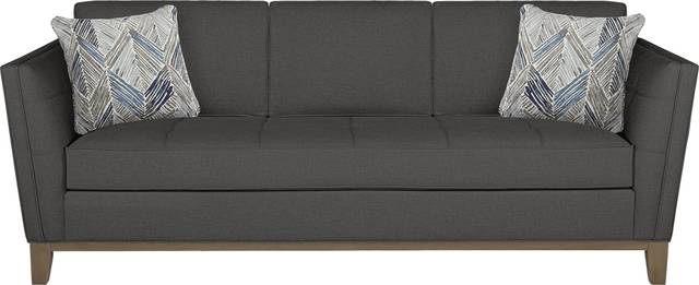 Cindy Crawford Home Park Boulevard Gray Sofa - Thumbnail - Image 1