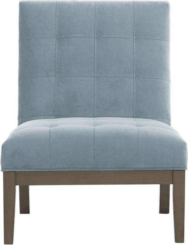 Cindy Crawford Home Park Boulevard Ocean Plush Accent Chair - Thumbnail - Image 1