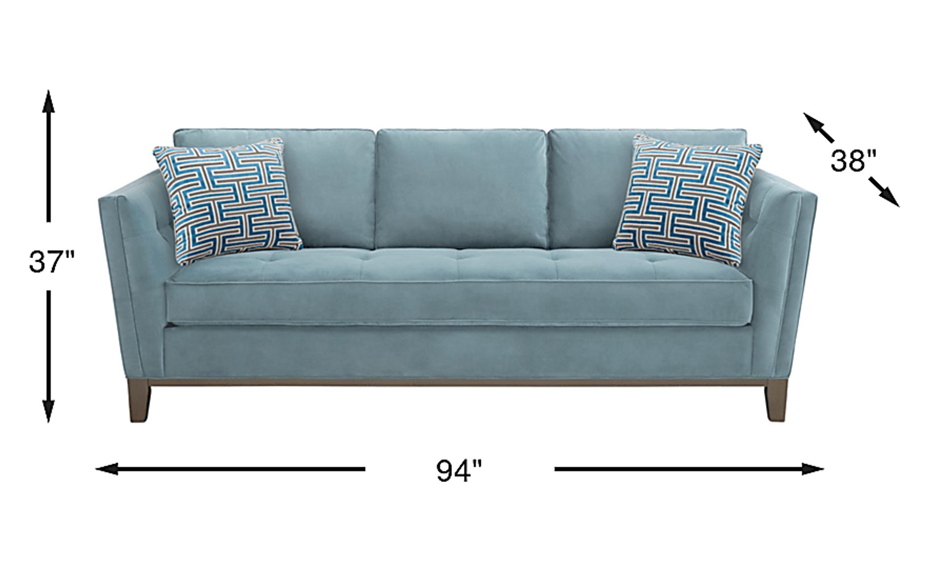 Dimension Image. Please refer to the Dimension Tab on this page for dimension details.