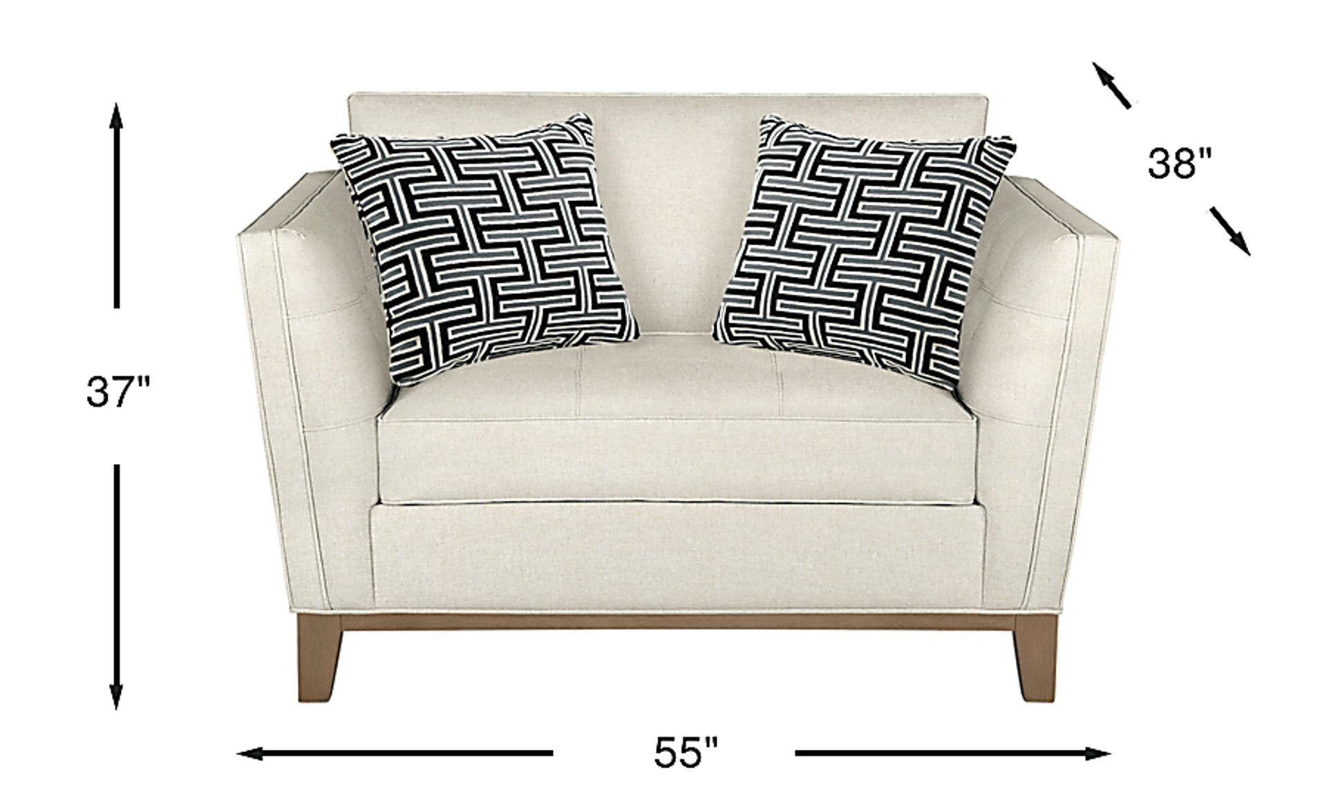 Dimension Image. Please refer to the Dimension Tab on this page for dimension details.