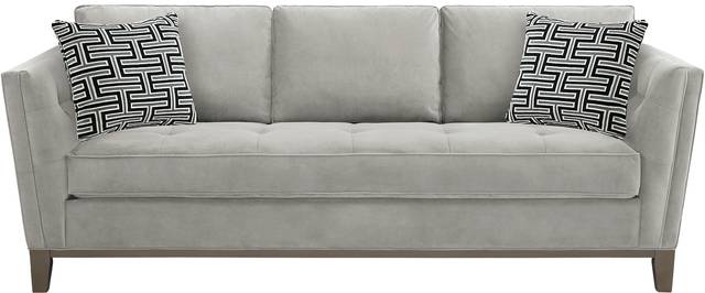 Cindy Crawford Home Park Boulevard Smoke Plush Gel Foam Sleeper - Thumbnail - Image 1