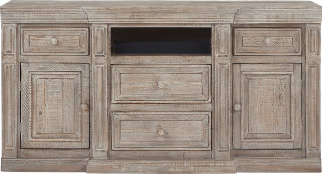 Cindy Crawford Home Pine Manor Brown 65 in. Console - Thumbnail - Image 3