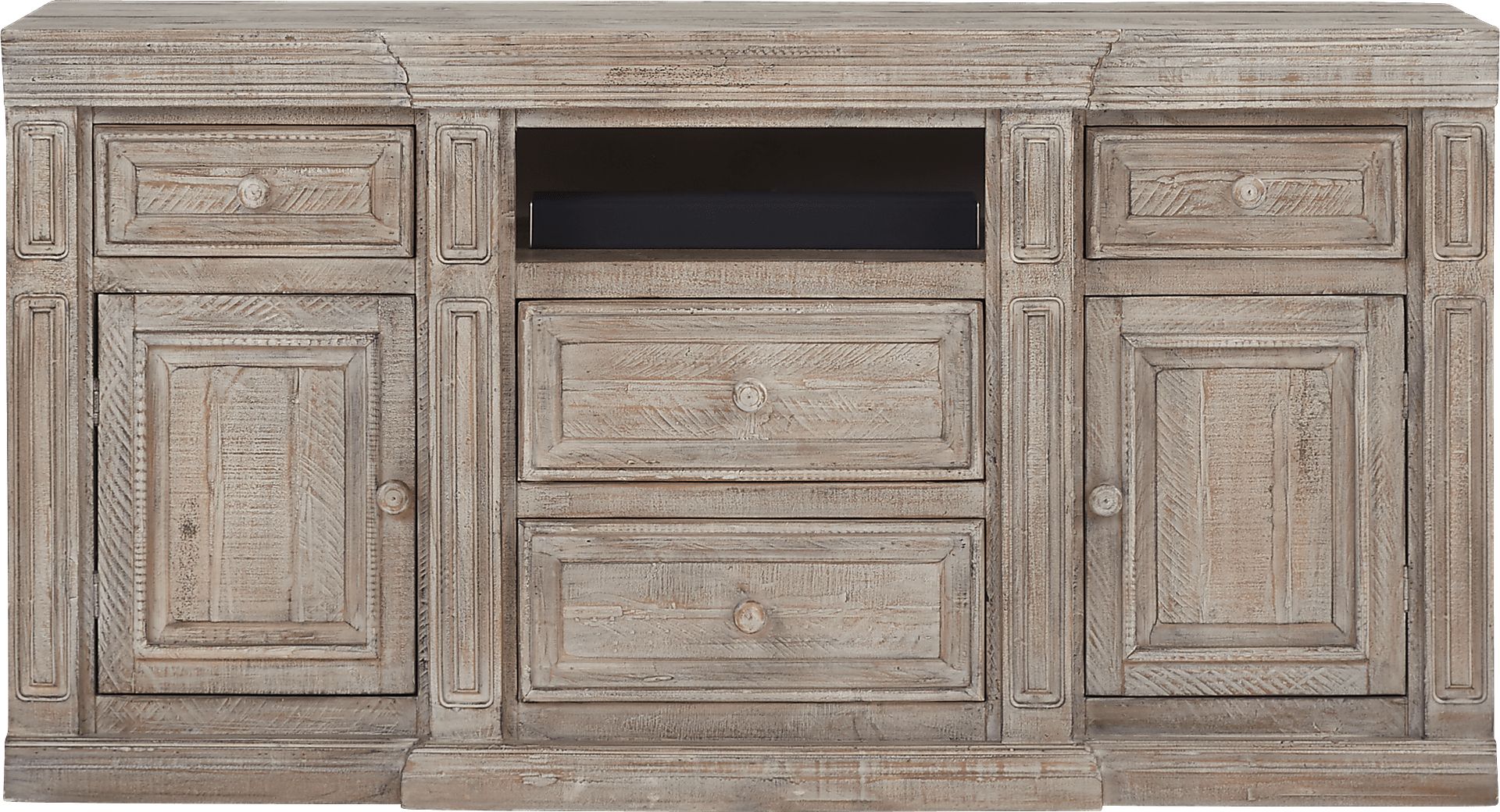 Cindy Crawford Home Pine Manor Brown 65 in. Console - Image 3