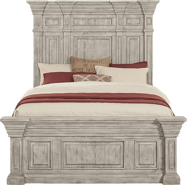 Cindy Crawford Home Pine Manor Gray 5 Pc Queen Panel Bedroom - Thumbnail - Image 3