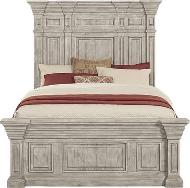 3 pc queen panel bed