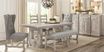 Cindy Crawford Home Pine Manor Gray 6 Pc 85 in. Dining Room - Rooms To Go