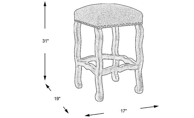 Dimension Image. Please refer to the Dimension Tab on this page for dimension details.