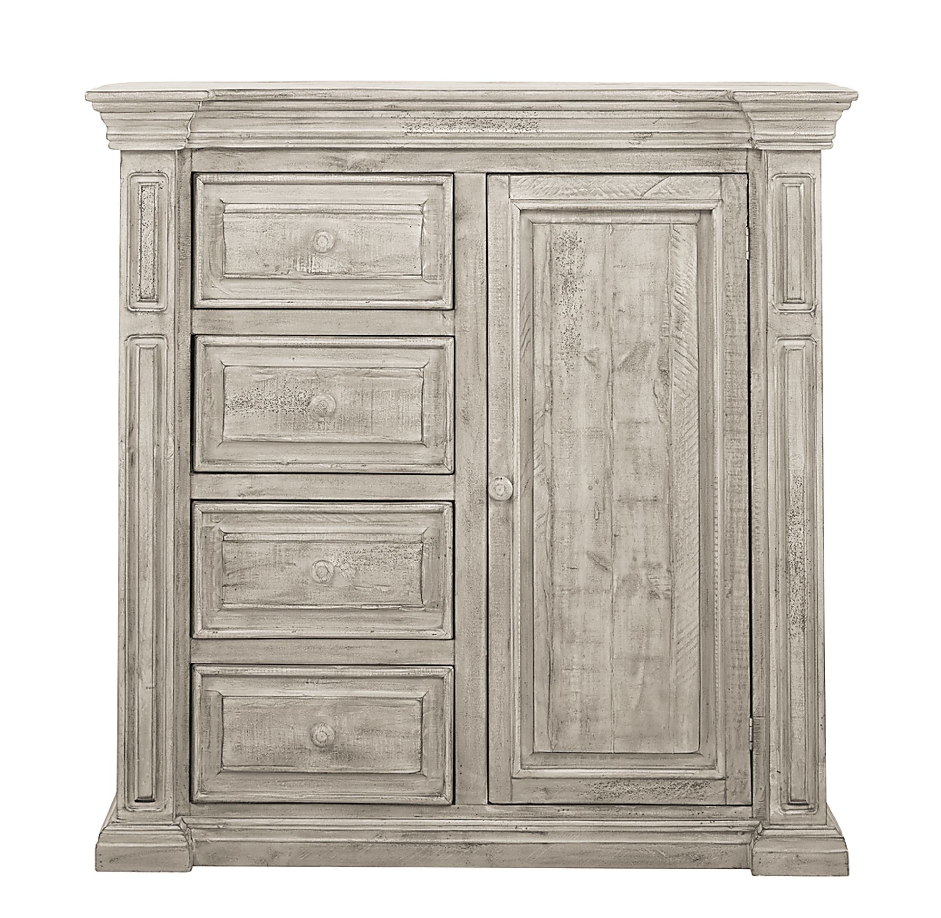 Cindy Crawford Home Pine Manor Gray 8 Pc Queen Panel Bedroom - Image 6