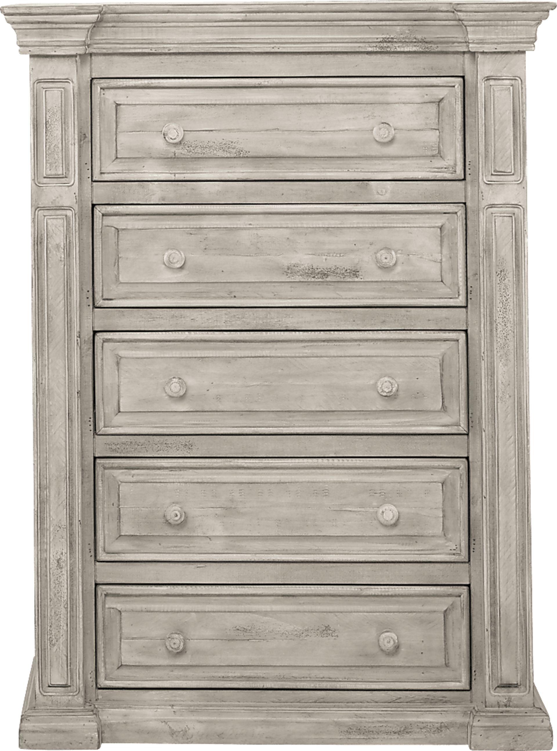 Cindy Crawford Home Pine Manor Gray 8 Pc King Panel Bedroom - Image 7