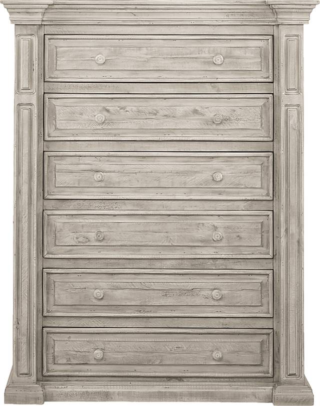 Cindy Crawford Home Pine Manor Gray 8 Pc King Panel Bedroom - Thumbnail - Image 7