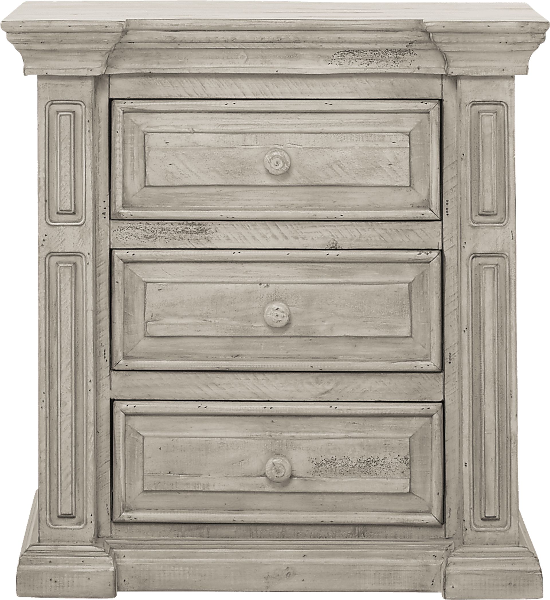 Cindy Crawford Home Pine Manor Gray 8 Pc King Panel Bedroom - Image 8