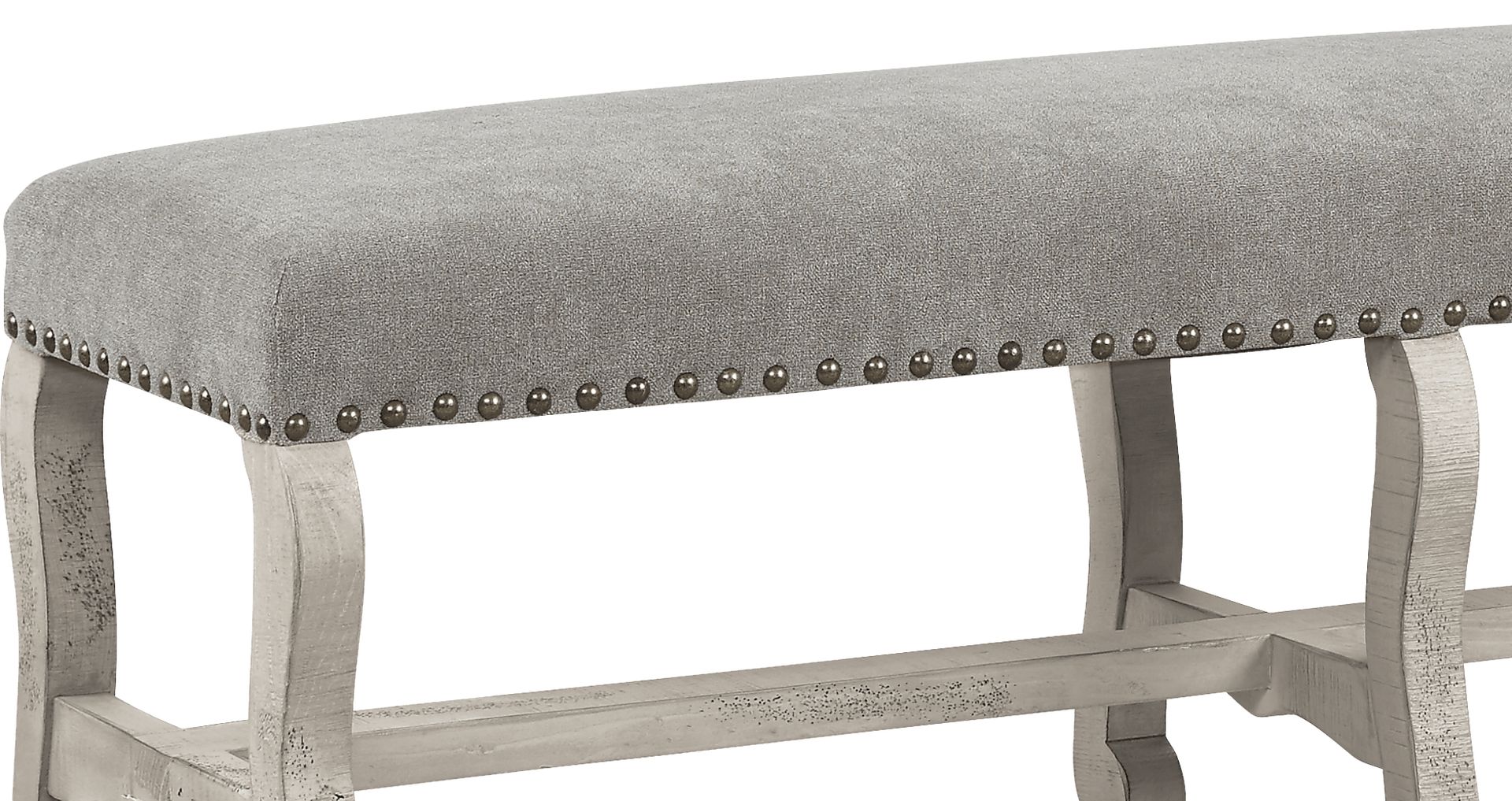 Pine Manor Gray 6 Pc 85 in. Dining Room - Image 6