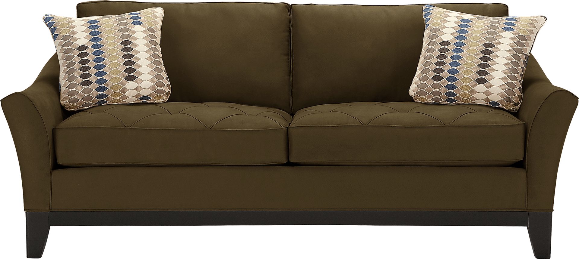 Cindy Crawford Home Rosemere Espresso Sofa - Image 1