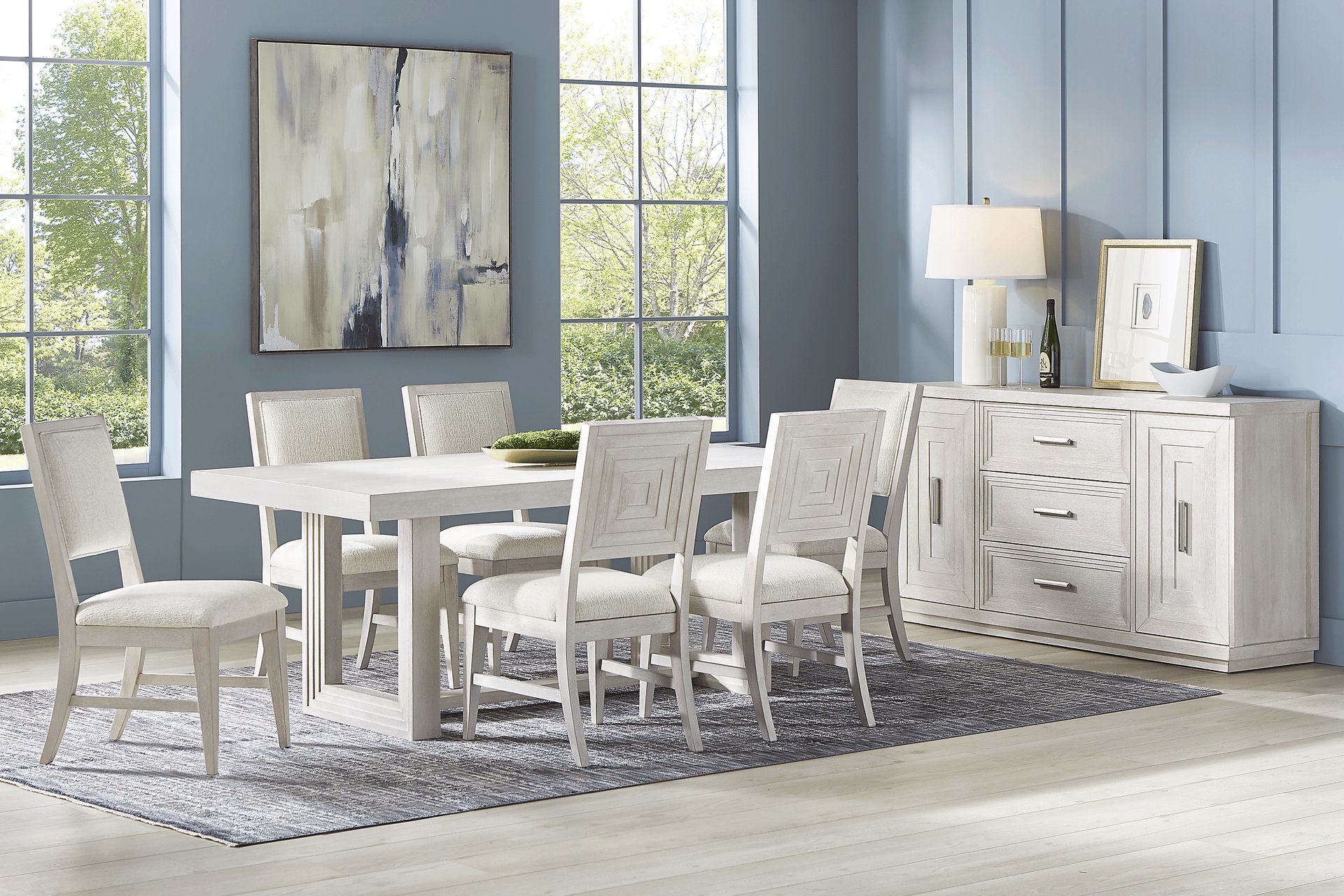 Royal Park White Dining Table - Image 2