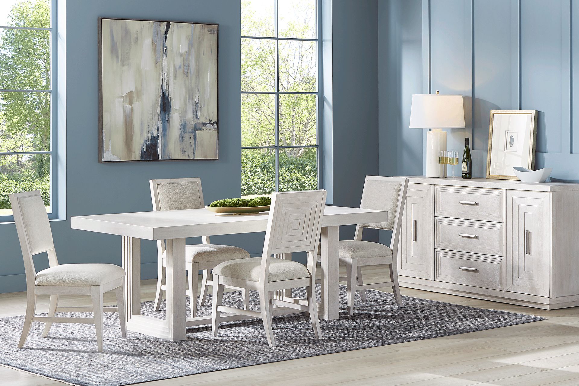 Royal Park White Dining Table - Image 2