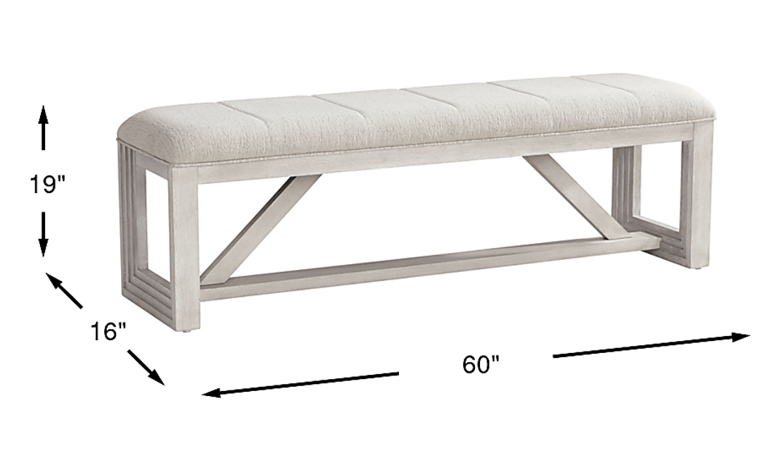 Royal Park Ivory Bench