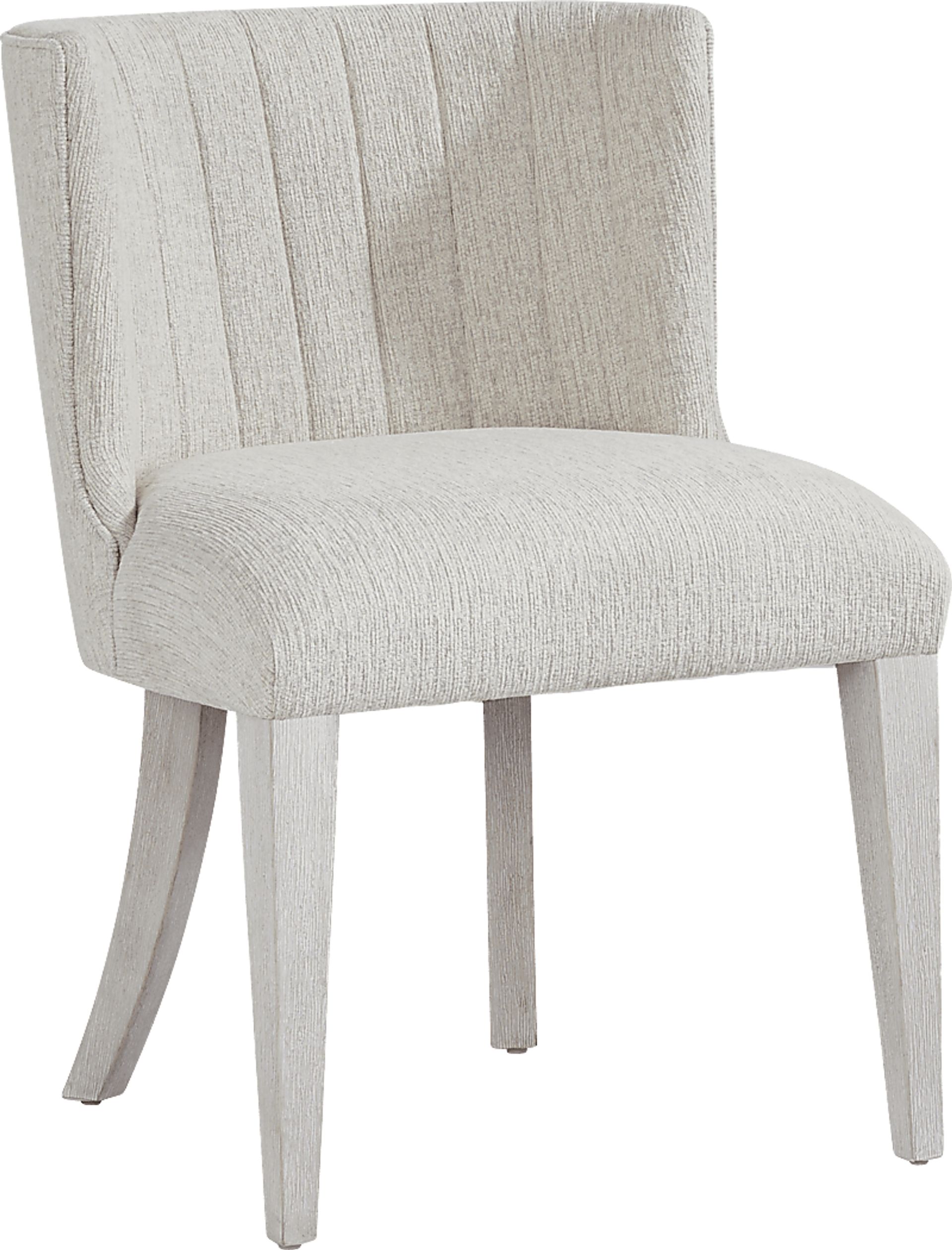 Royal Park Ivory 7 Pc Dining Room with Upholstered Chairs - Image 4