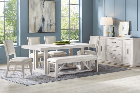 Royal Park Ivory 6 Pc Dining Room