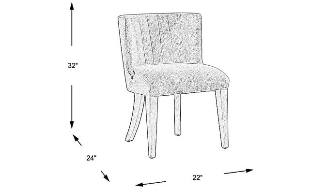 Dimension Image. Please refer to the Dimension Tab on this page for dimension details.