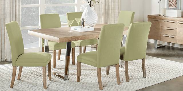 Cindy Crawford Home San Francisco Ash 5 Pc Dining Room w/KiwiChairs - Thumbnail - Image 1