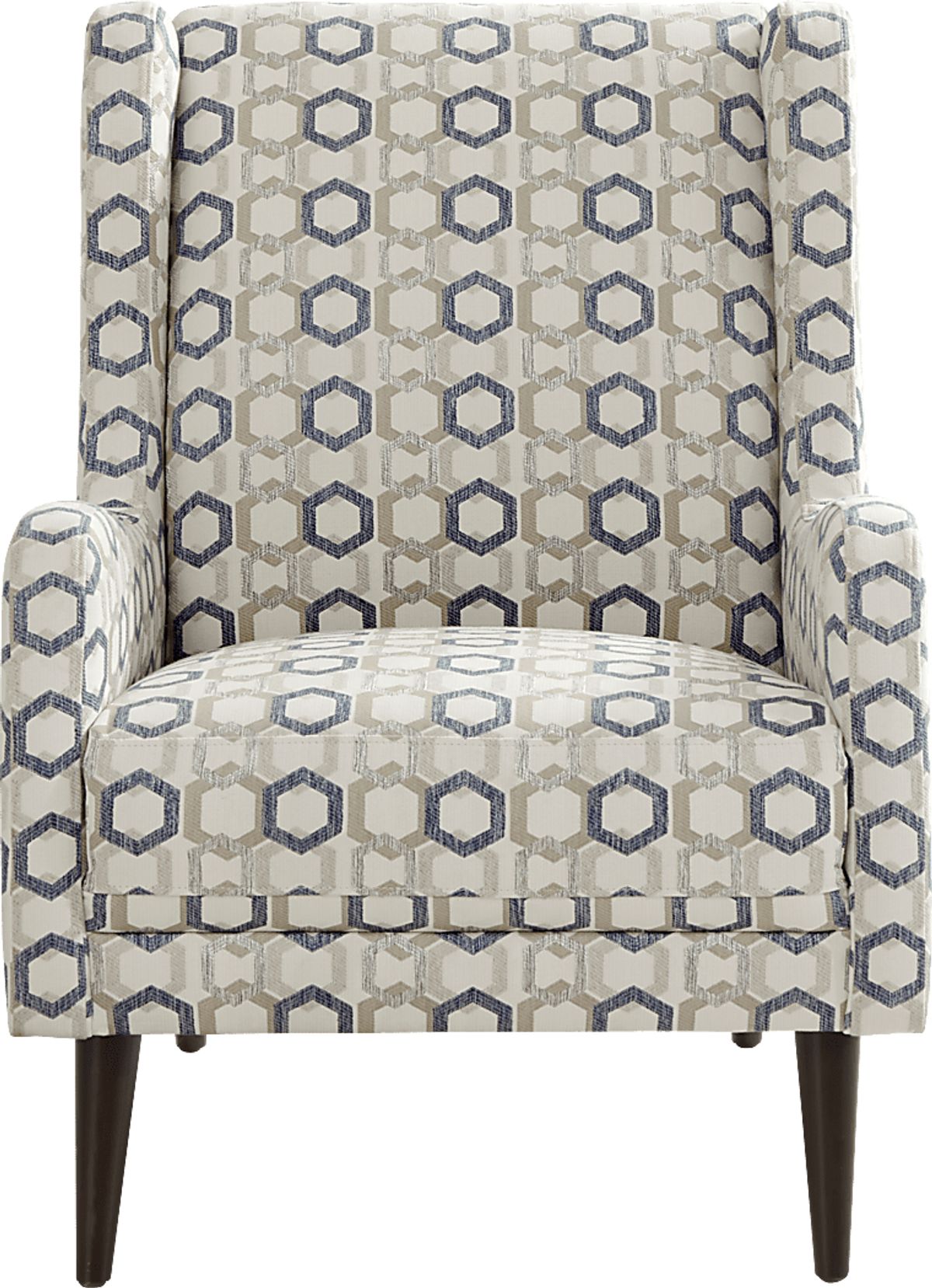 Cindy Crawford San Salerno 2 Pc Blue Leather Living Room Set With Sofa