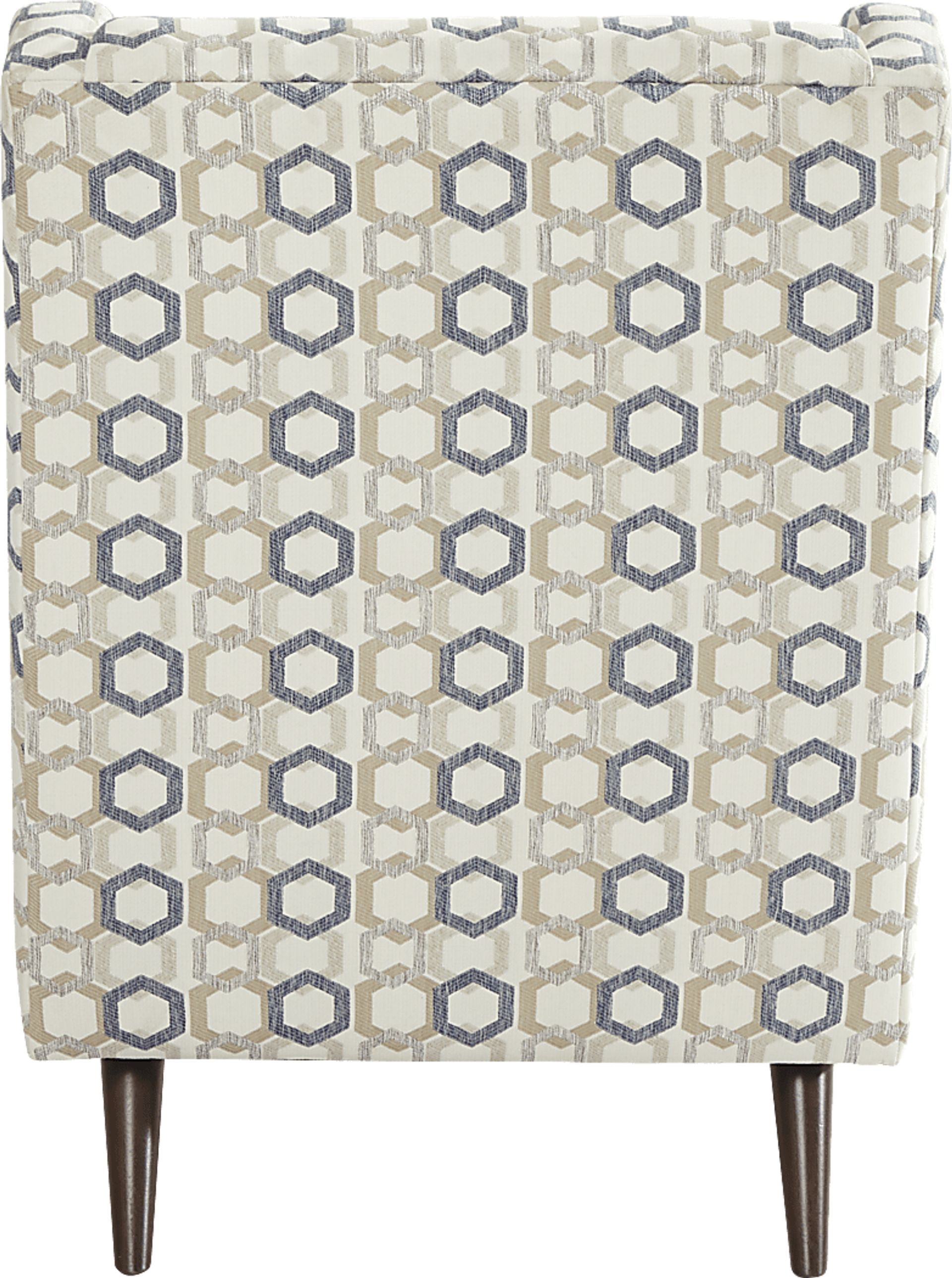 San Salerno Blue Accent Chair - Image 3