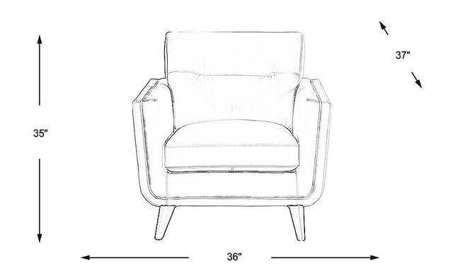 Dimension Image. Please refer to the Dimension Tab on this page for dimension details.