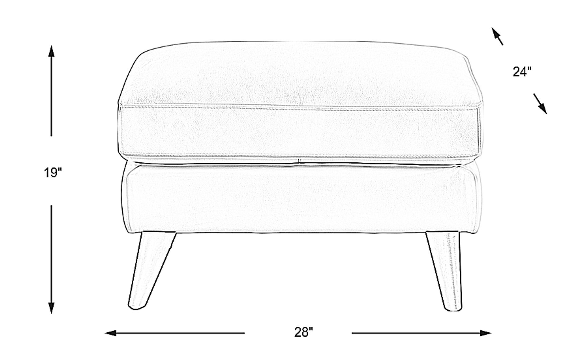 Dimension Image. Please refer to the Dimension Tab on this page for dimension details.