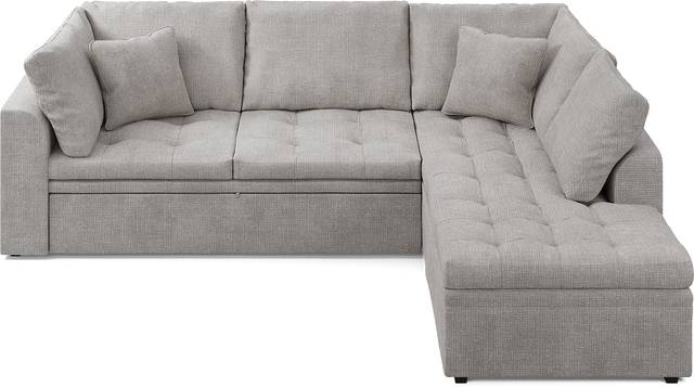 Cindy Crawford Home Sheridan Square Gray 5 Pc Sleeper Sectional Living Room - Thumbnail - Image 7