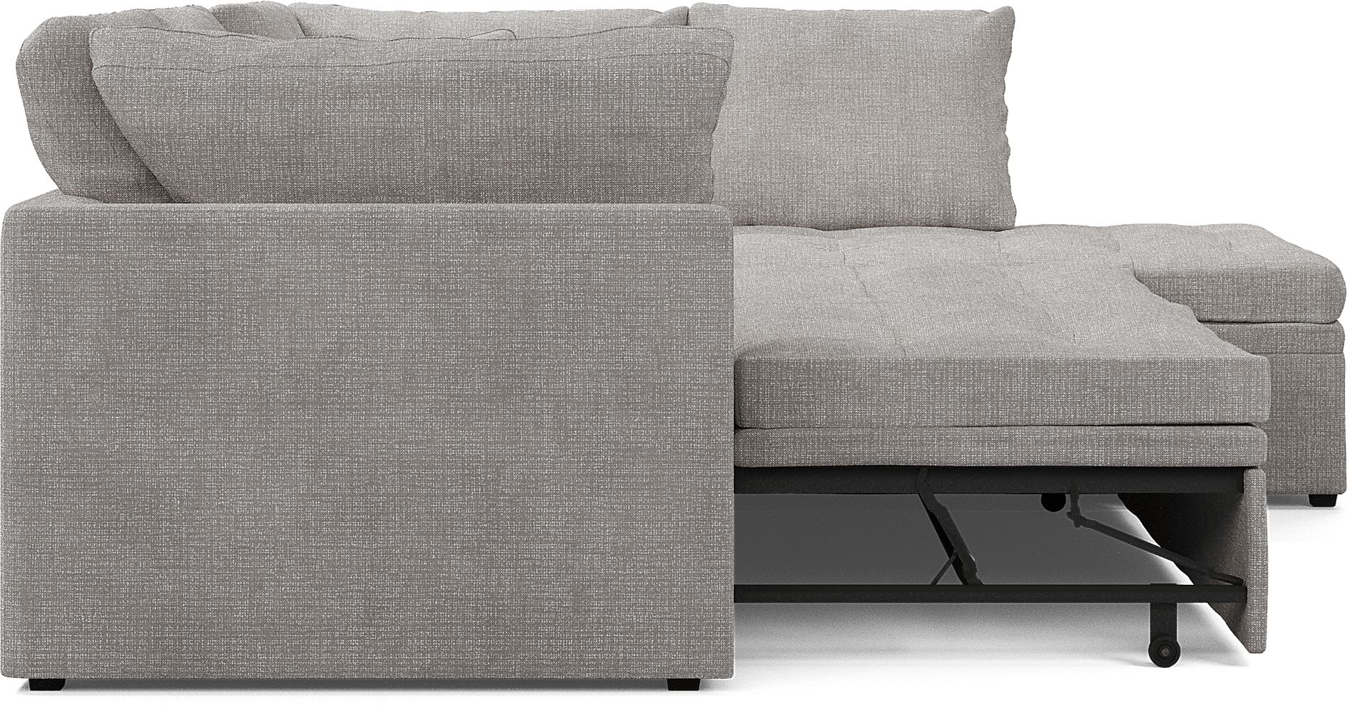 Cindy Crawford Home Sheridan Square Gray 5 Pc Sleeper Sectional Living Room - Image 9