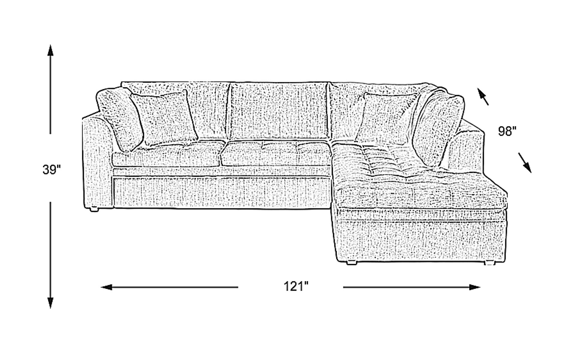 Dimension Image. Please refer to the Dimension Tab on this page for dimension details.