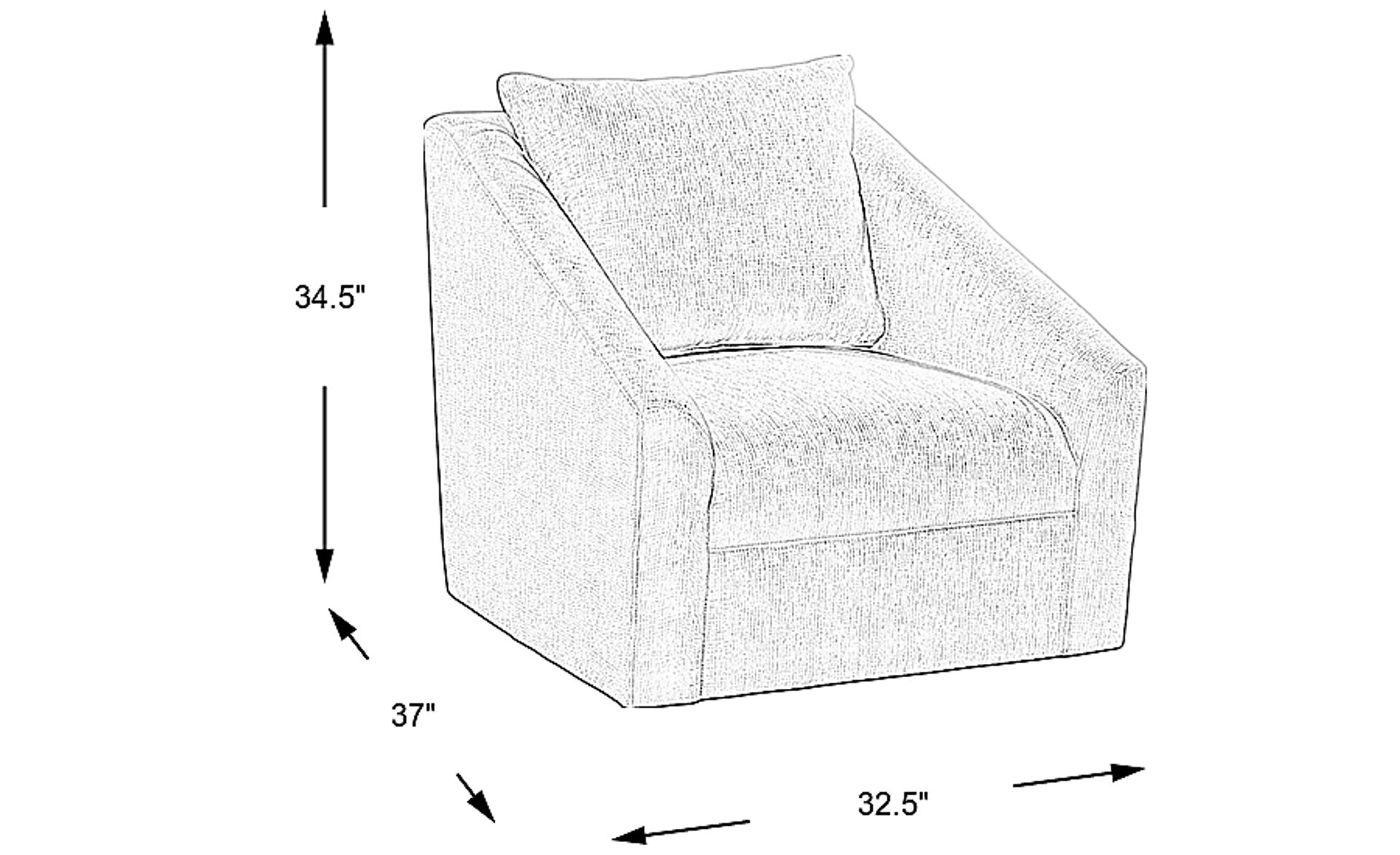 Dimension Image. Please refer to the Dimension Tab on this page for dimension details.