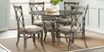 Cindy Crawford Home Shorecrest Gray 48 in. Round Dining Table