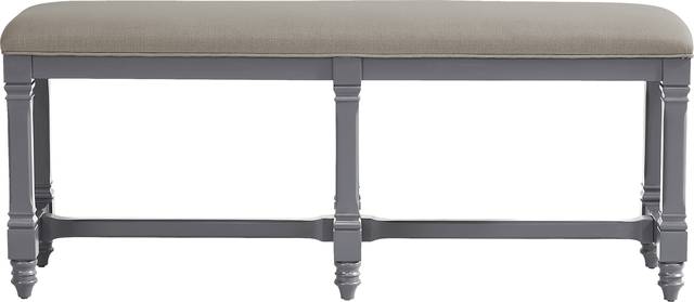 Shorewood Gray Counter Height Bench - Thumbnail - Image 2