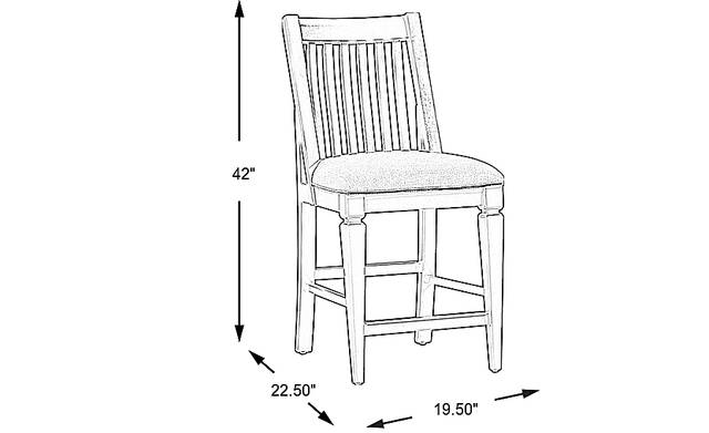 Dimension Image. Please refer to the Dimension Tab on this page for dimension details.