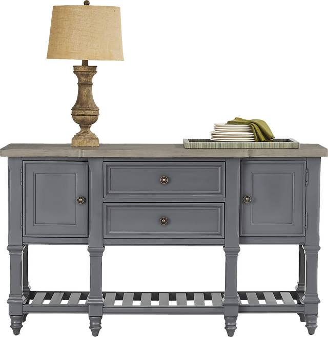Shorewood Gray Credenza - Thumbnail - Image 2