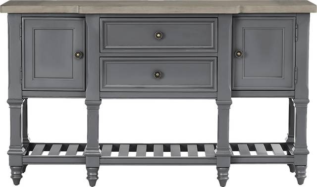 Shorewood Gray Credenza - Thumbnail - Image 1