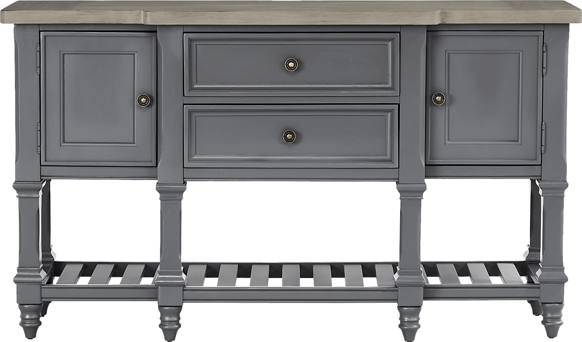 Shorewood Gray Credenza - Image 1