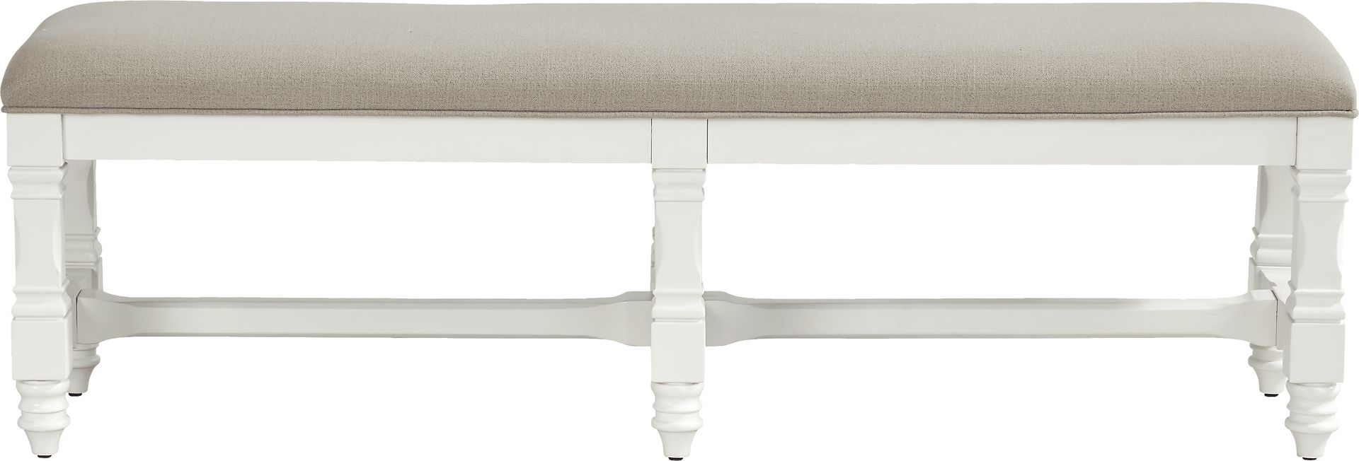 Shorewood White Bench - Image 2