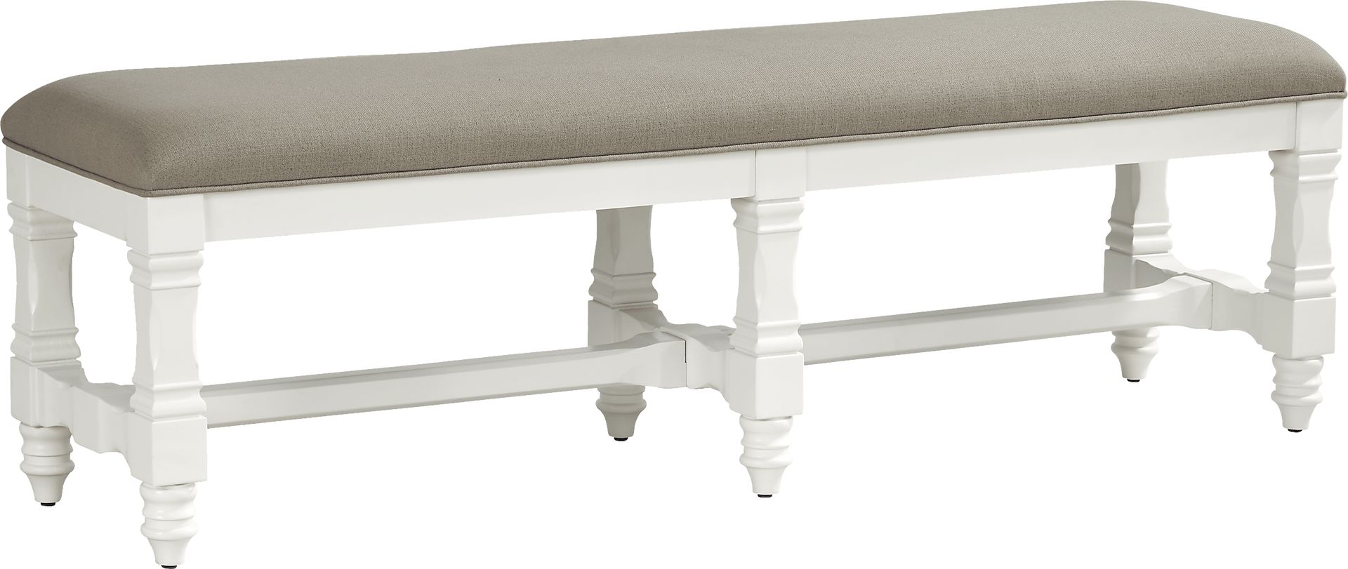 Shorewood White Bench - Image 1