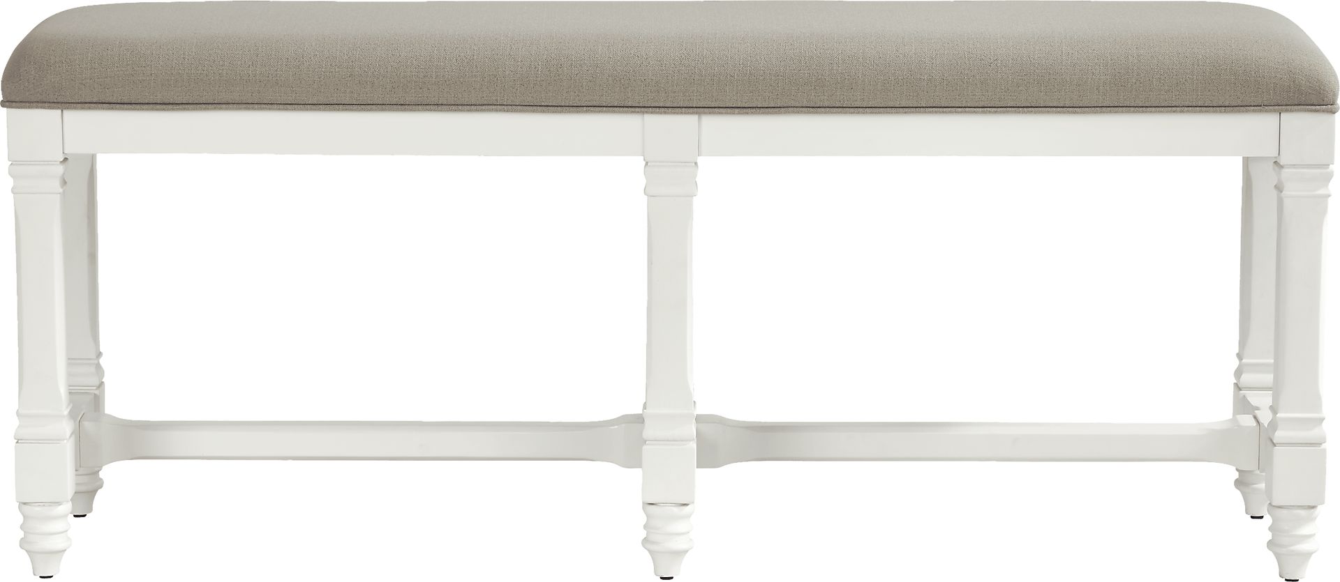 Shorewood White Counter Height Bench - Image 2