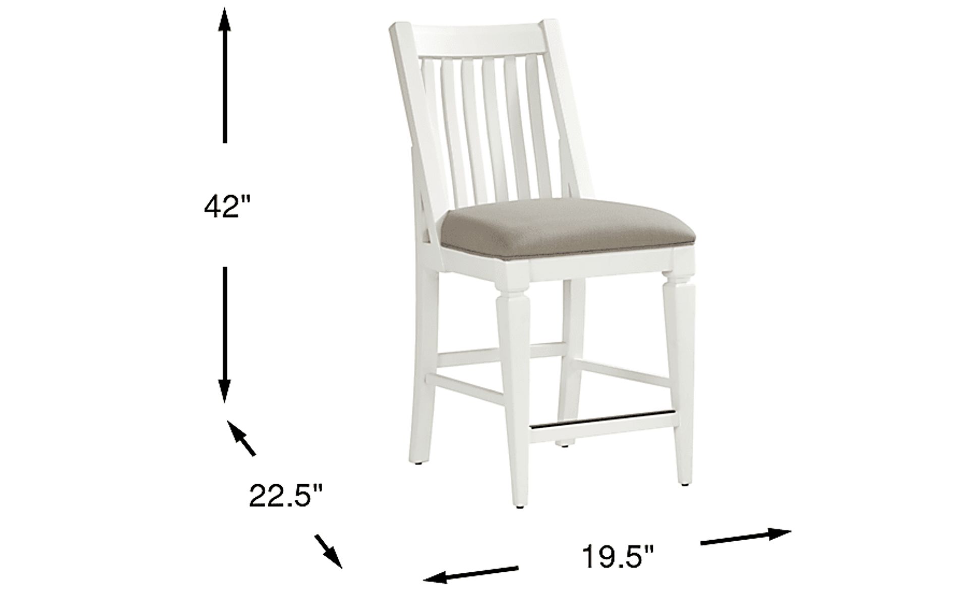 Dimension Image. Please refer to the Dimension Tab on this page for dimension details.