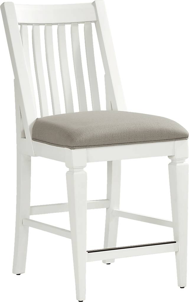 Shorewood White Counter Height Chair - Thumbnail - Image 1