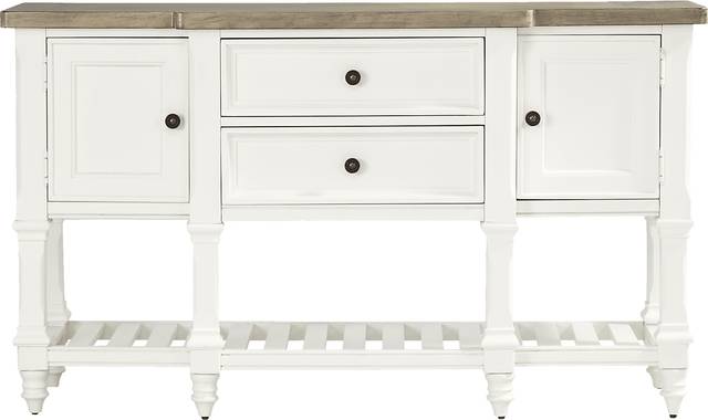 Shorewood White Credenza - Thumbnail - Image 1