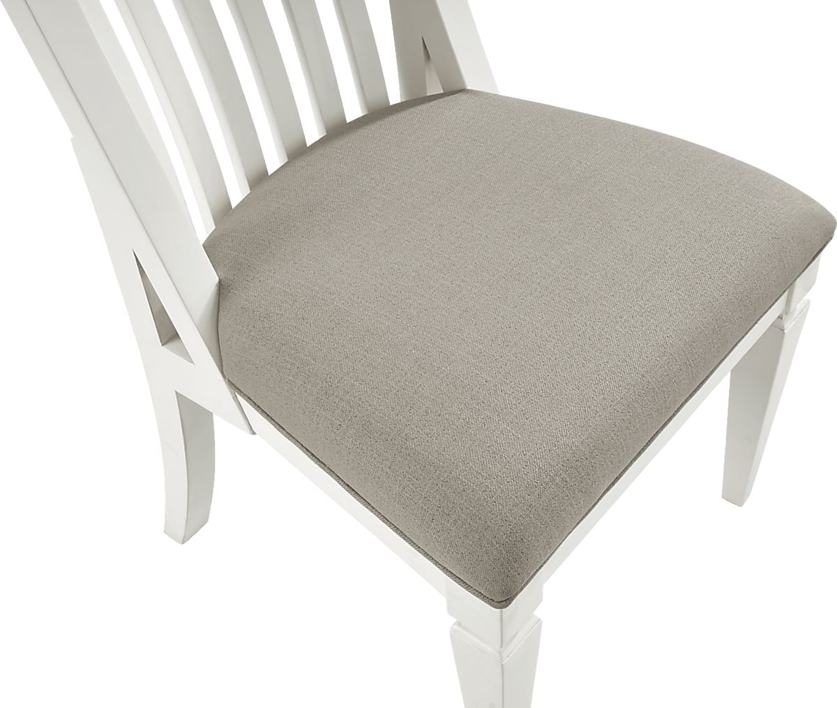 Cindy Crawford Shorewood White Colors,White Beige Side Chair | Rooms to Go